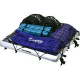 Kit Viagem Rede Elástica Bagageiro Carga Mala + Ganchos
