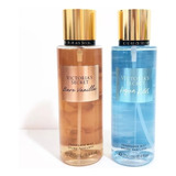 Kit Victoria's Secret 2 Splash Bare Vanilla E Aqua Kiss 250g