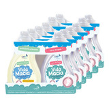 Kit Vida Macia Com 6 Lava-roupas 1l + 6 Amaciante 1l