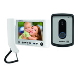 Kit Vídeo Porteiro Interfone Intelbras Iv 7010 Hs Monofone C