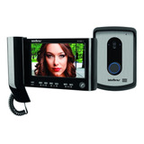 Kit Vídeo Porteiro Interfone Intelbras Iv 7010 Hs Monofone C