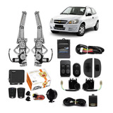 Kit Vidro Eletrico Celta 2 Portas 2008 2009 + Trava + Alarme