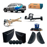 Kit Vidro Elétrico Corsa Classic 4 Portas Completo 2001