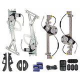 Kit Vidro Eletrico Corsa Hatch Joy 2012 4 Portas Completo