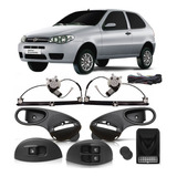 Kit Vidro Elétrico Fiat Palio Strada 93 94 95 96 2000 2001 2003 2004 05 06 07 10 13 2 Porta Modulo Sensorizado