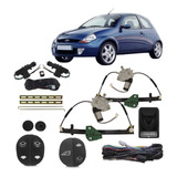 Kit Vidro Elétrico Ford Ka Antigo 1997 1998 1999 2000 2001 2005 2007 + Trava Universal 2 Porta