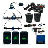 Kit Vidro Elétrico Gol Bola G2 2 Portas + Alarme + Malas