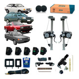 Kit Vidro Elétrico Gol Quadrado Gts + Trava + Malas