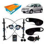 Kit Vidro Eletrico Palio Strada 2p 2004 Em Diante Tragial