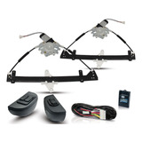 Kit Vidro Eletrico + Trava E Alarme Hyundai Hb20 Dianteiro