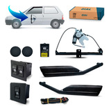 Kit Vidro Elétrico Uno Mille Way 2010 2 Portas Sensorizado