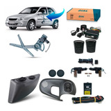 Kit Vidro Eletrico+trava+alarme Corsa Wind 2 Pts 1998 Cinza