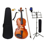 Kit Violino 3/4 Arco Breu Case