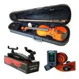 Kit Violino Barth Nt 4/4 C/ Estojo Bk + Espaleira + Afinador