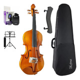 Kit Violino Hofma By Eagle Hve242 4/4 C/ Case