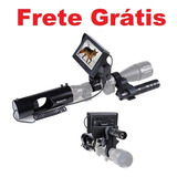 Kit Visão Noturna P/ Luneta Lcd E Infra Vermelho +3 Baterias