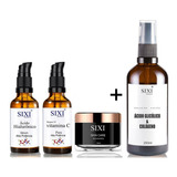 Kit Vitamina C - Hialurônico- Ad-vit + Creme De Resveratrol
