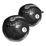 Kit Wall Ball De 05kg + 06kg Treino Funcional Bomcombate