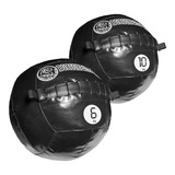 Kit Wall Ball De 06kg + 10kg Treino Funcional Bomcombate