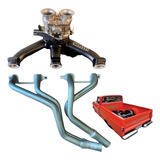 Kit Weber C10 261 6 Cil Coletor Escapamento Dimensionado 