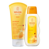 Kit Weleda Baby Calêndula Hidratante (2 Produtos) Blz