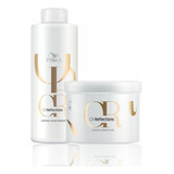 Kit Wella Oil Reflections Shampoo 1 Litro + Máscara 500ml