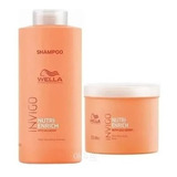 Kit Wella Shampoo1l Mascara 500ml Enrich