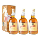 Kit Whisky White Horse Blended 1l