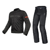 Kit X11 Jaqueta Super Air E Calça Versa Air Verao Motoqueiro