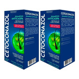Kit X2 Shampoo Cetoconazol Prevenção Anticaspa Coceira 100ml - Prevent Pharma 