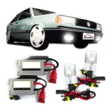 Kit Xenon Farol Milha Gol Parati Saveiro Quadrada 8000k 