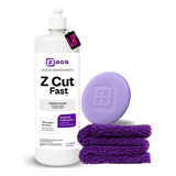 Kit Zacs Z-cut Fast Composto + Aplicador + Microfibra 40x60