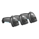 Kit Zebra 03 Leitores Ds2208 Sem Suporte 2d Usb (zbr02)