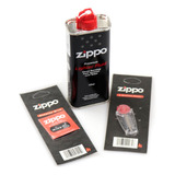 Kit Zippo Original - Fluído 125ml,