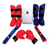 Kit.karate.shigo.2p,caneleira+1p,luva+1,torax+2,faixas