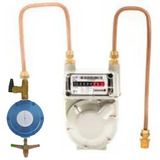 Kit-medidor Gás Lao G0.6+regulador Gás Aliança 7kg/h + Peças