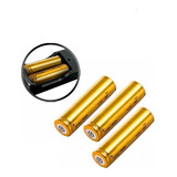 Kit10 Baterias Recarregável 18650 Gold 4,2v 9800mah Lanterna