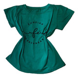 Kit10 Blusa Feminin T-shirt Estampado Letras Atacado Revenda
