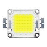 Kit10 Chip Hld Led Reposição Refletor 50w Branco Quente Nf-e