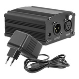 Kit18 Phantom Power Fantom Power 48v P Microfone Condensado