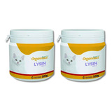 Kit2 Organnact Cat Lysin Suplemento Vitamínico P/gatos 100g