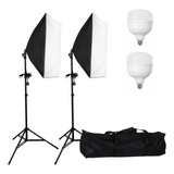 Kit2 Soft Box 50x70 Luz Continua