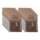 Kit20 Pacotes Hortelã Flocos Desidratado Para Chá -100% Puro
