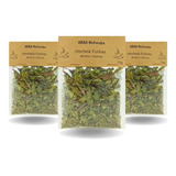 Kit3 Pacotes Hortelã Flocos Desidratado Para Chá - 100% Puro