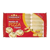 Kit6 Pc Massa Pizza Coquetel 300g Leve Crocante 180 Un Nfe 