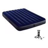 Kitcolchão Inflável Casal Sage Dura Beam+bomba Manual Intex 