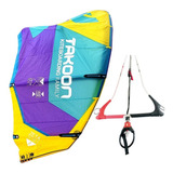 Kitesurf Takoon Furia Zeta Series 10m Diversão Garantida 