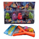 Kits Bonecos Angry Birds E Estilinque Lançador