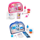 Kits Mamadeira Magica Fralda Para Boneca Combo Azul E Rosa 