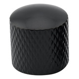 Knob Metal Volume Tone Para Baixo E Guitarra Preto 1un.